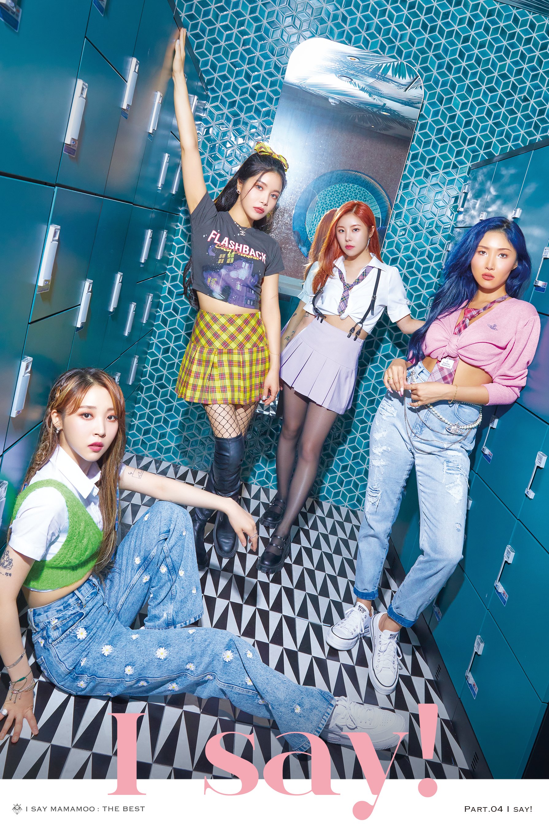 Foto promocional com as 4 integrantes do grupo Mamamoo